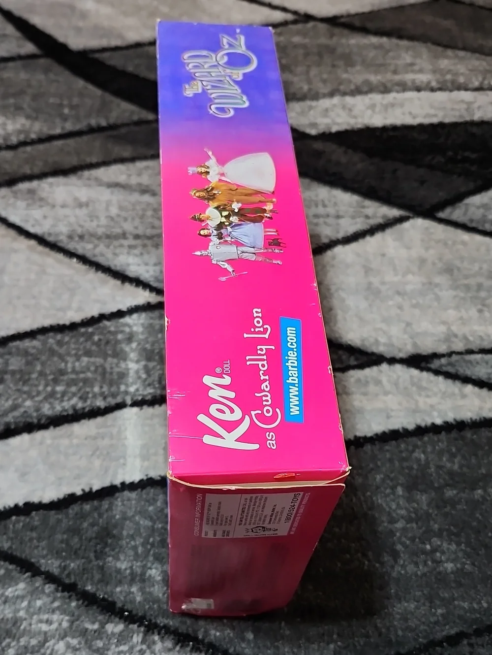 1999 MATTEL WIZARD OF OZ COLLECTOR EDITION KEN AS COWARDLY LION DOLL